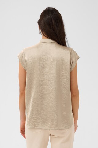 SAINT TROPEZ Blouse in Brown