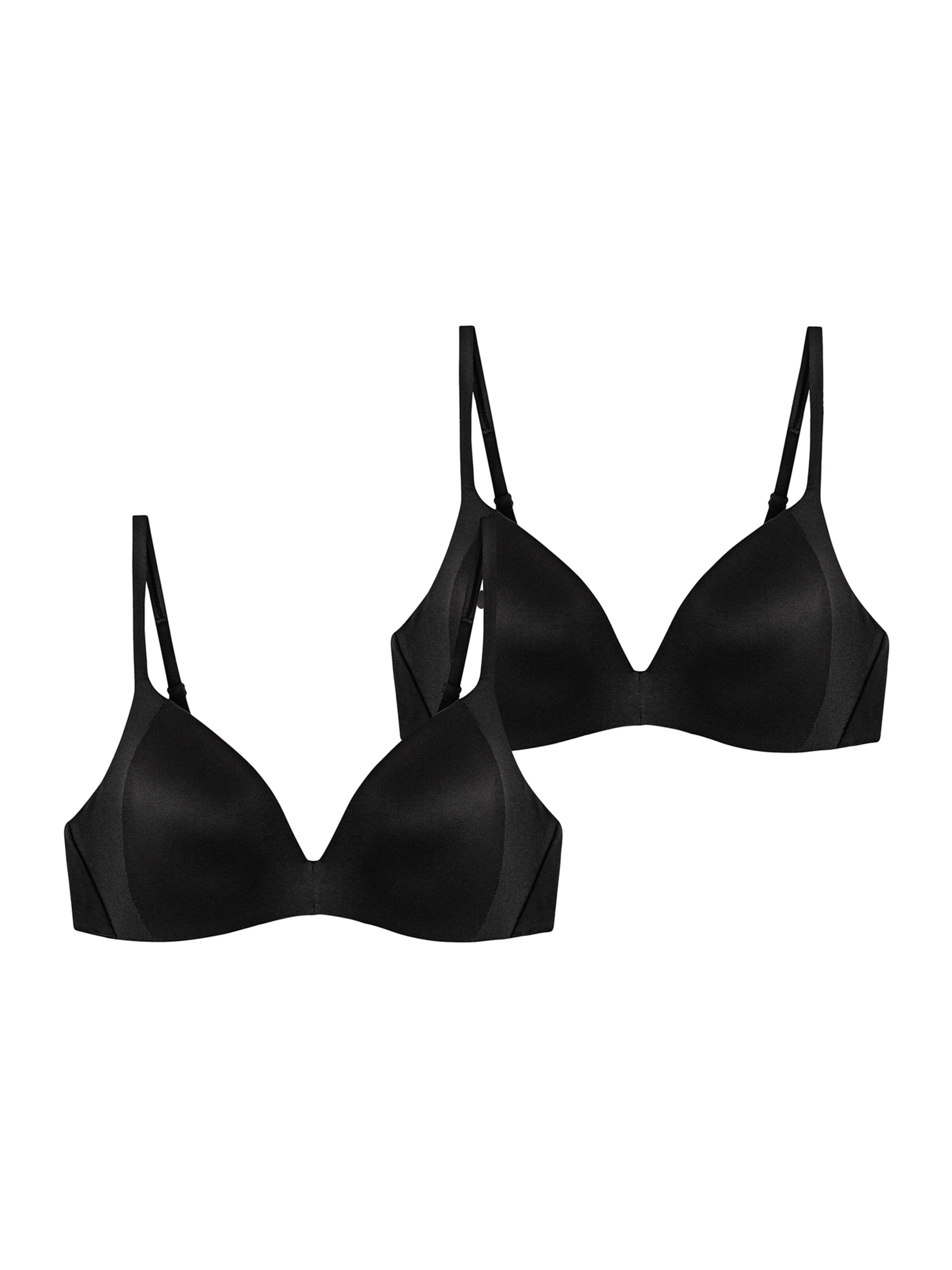 Soutien-gorge ' Body Make-up Soft Touch ' TRIUMPH en noir : devant