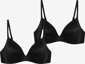 TRIUMPH BH ' Body Make-up Soft Touch ' in Zwart: voorkant