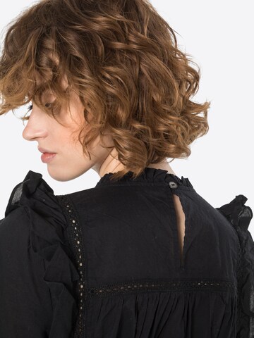 QS Blouse in Zwart
