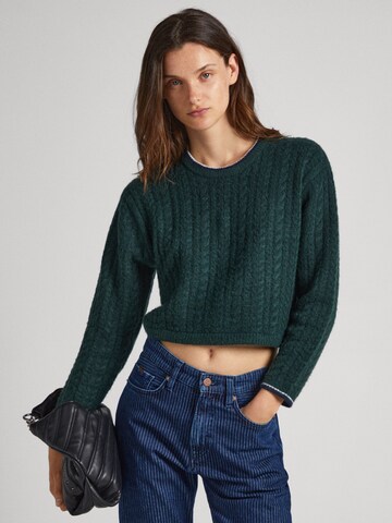 Pepe Jeans Sweater 'ELNORA' in Green: front