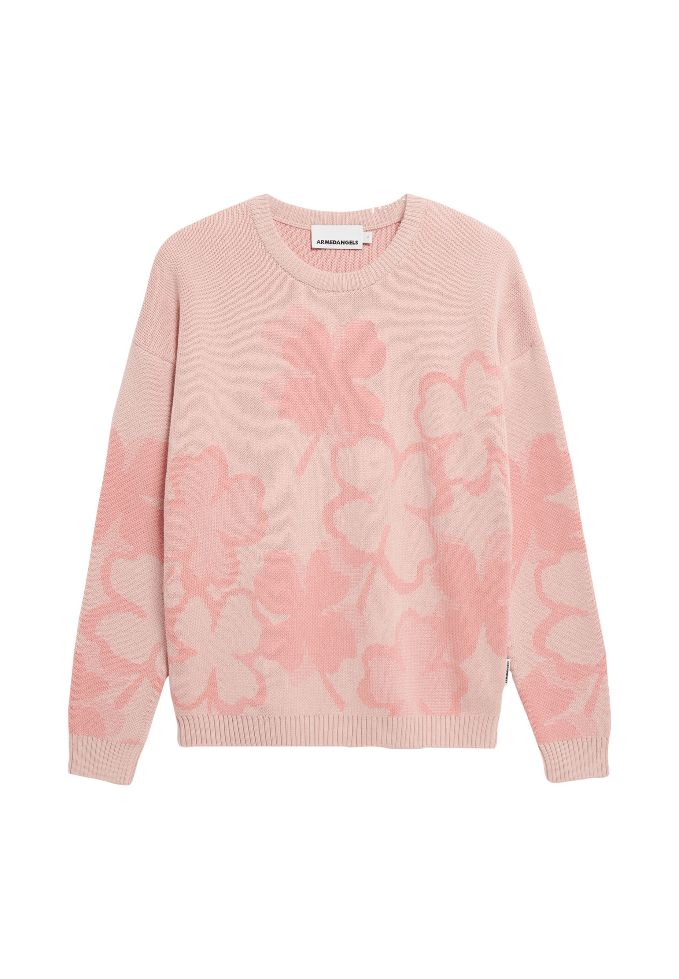 ARMEDANGELS Strickpullover ' OLESSYAA CLOVER ' in Pink: Vorderseite
