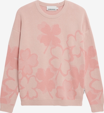 ARMEDANGELS Strickpullover ' OLESSYAA CLOVER ' in Pink: Vorderseite