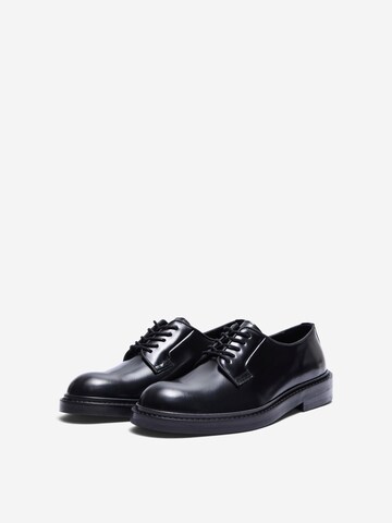 SELECTED HOMME Schnürschuh 'Carter' in Schwarz