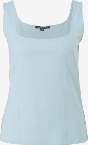 COMMA Top in Blauw: voorkant