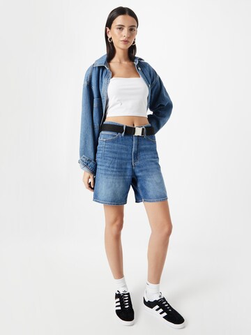 s.Oliver Loosefit Jeans i blå