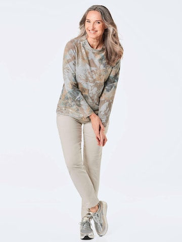 Goldner Sweatshirt in Mischfarben