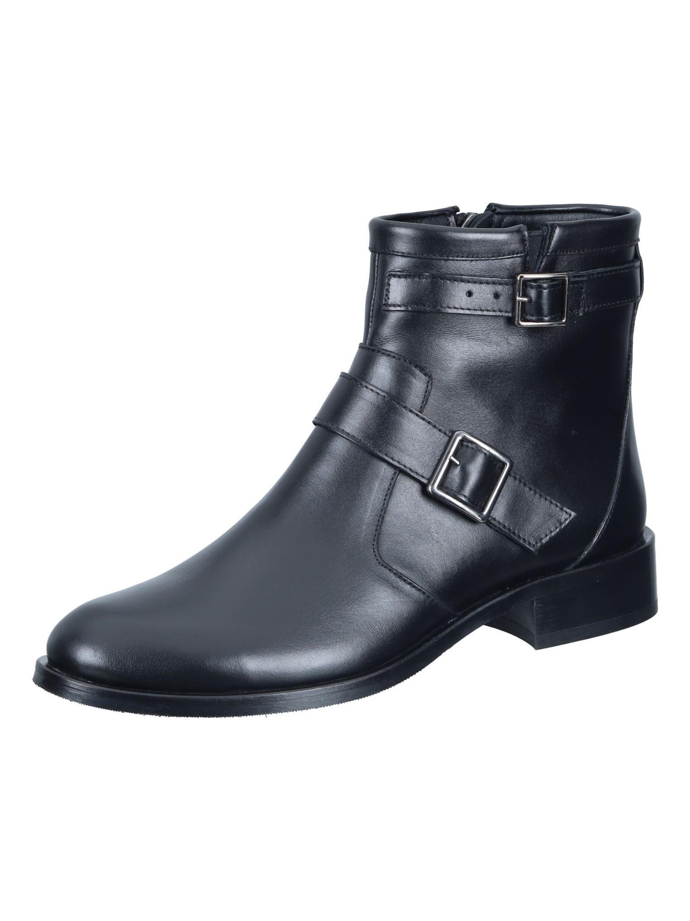 PIAZZA Ankle Boots in Black: front