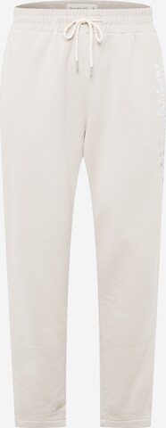 Abercrombie & Fitch Loosefit Broek in Grijs: voorkant