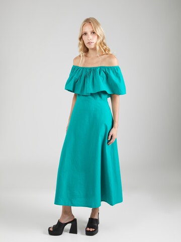 Robe d’été 'Bardot' Dorothy Perkins en vert : devant