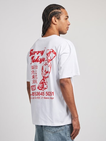 T-Shirt 'SORRY TOKYO TS WHITE' EDWIN en blanc