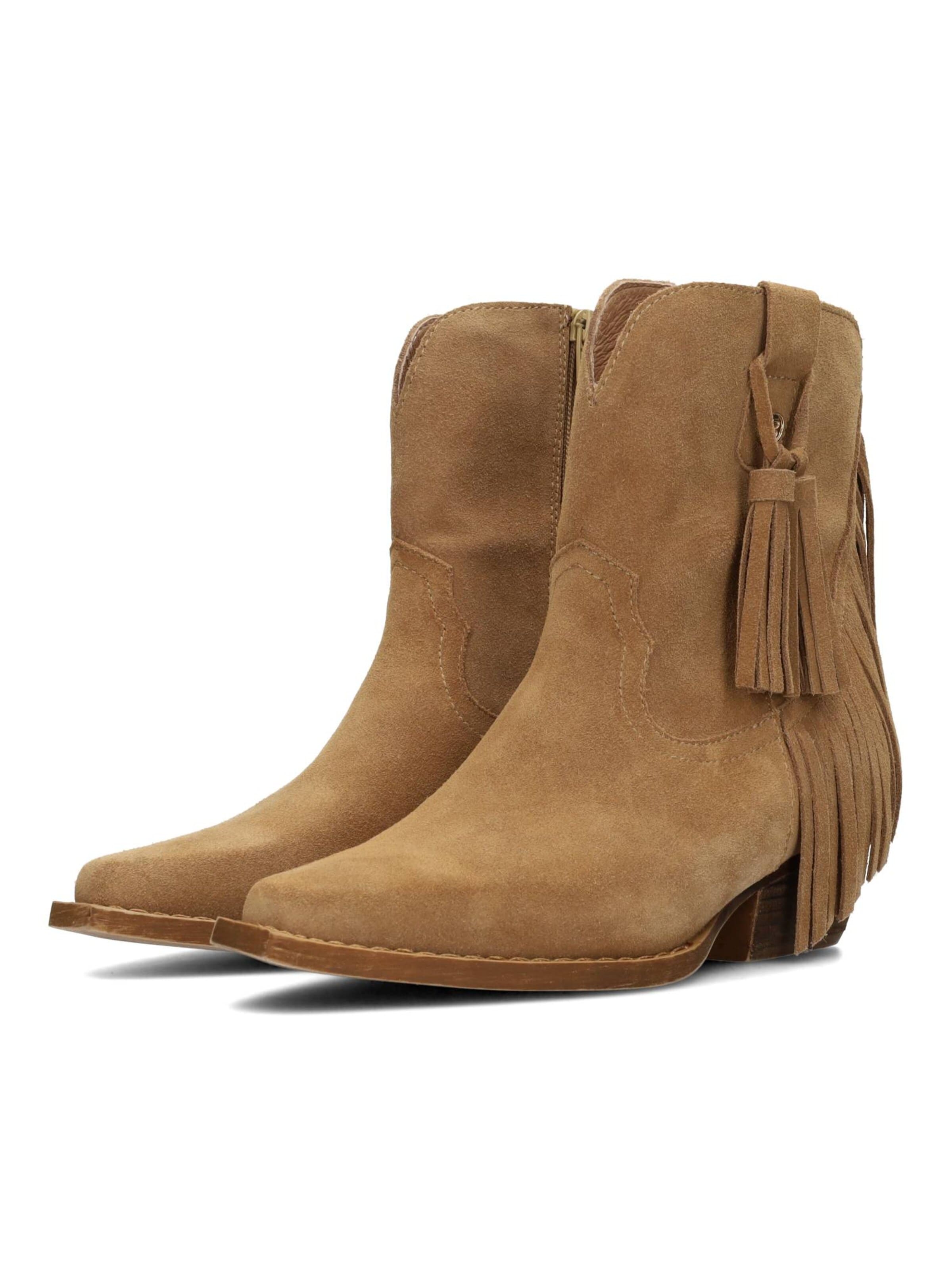 Haboob Cowboylaarzen 'BETH' in Bruin
