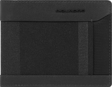 Piquadro Wallet 'Steve' in Black: front
