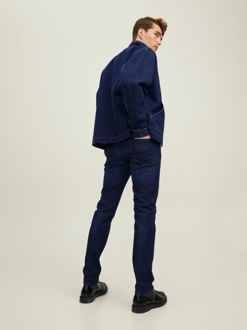 Coupe slim Jean 'Glenn' JACK & JONES en bleu