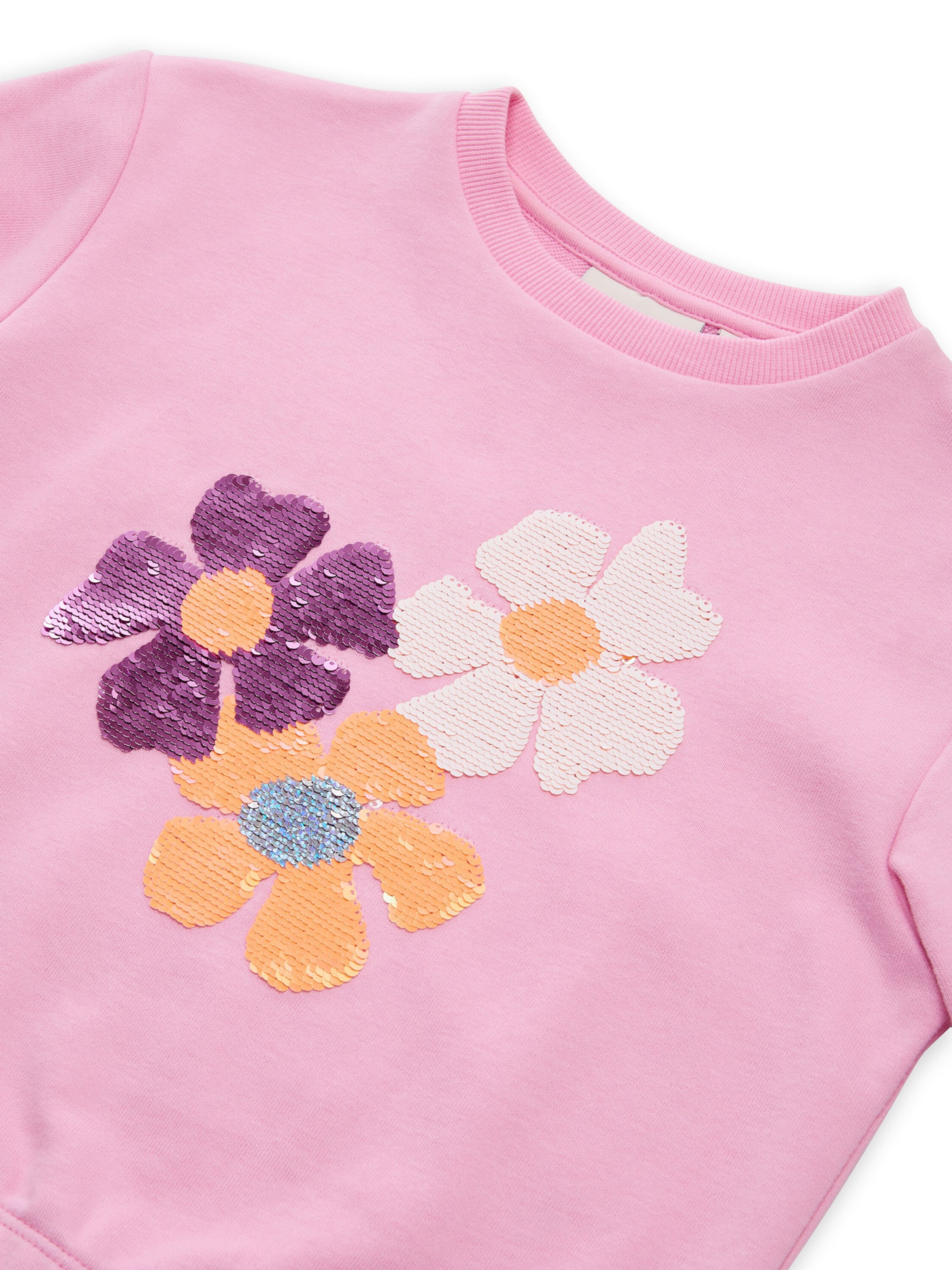 Sweat-shirt TOM TAILOR en rose