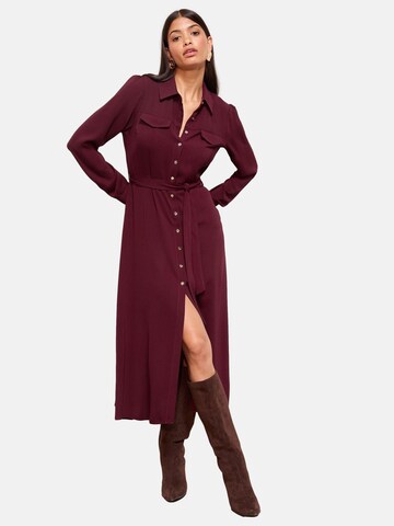 Robe-chemise Friends Like These en rouge : devant