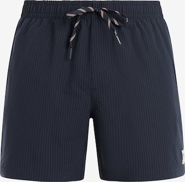 Shorts de bain 'PRTAgden' PROTEST en bleu : devant