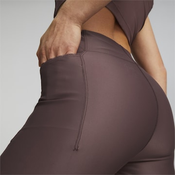 PUMA Slimfit Sportovní kalhoty – fialová