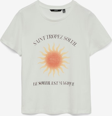 VERO MODA Majica 'VMLISE OLLY' | bela barva: sprednja stran