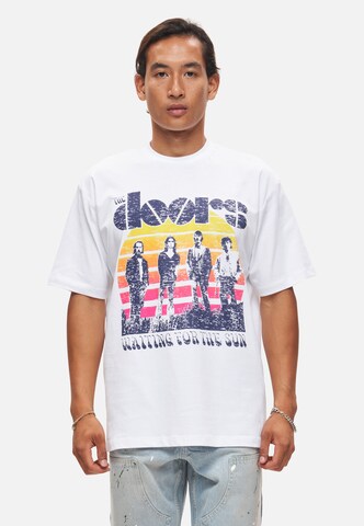 Recovered Shirt 'The Doors Waiting For The Sun' in Wit: voorkant
