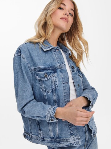 Veste mi-saison 'Ekat' ONLY en bleu