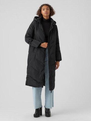 VERO MODA Wintermantel in Zwart