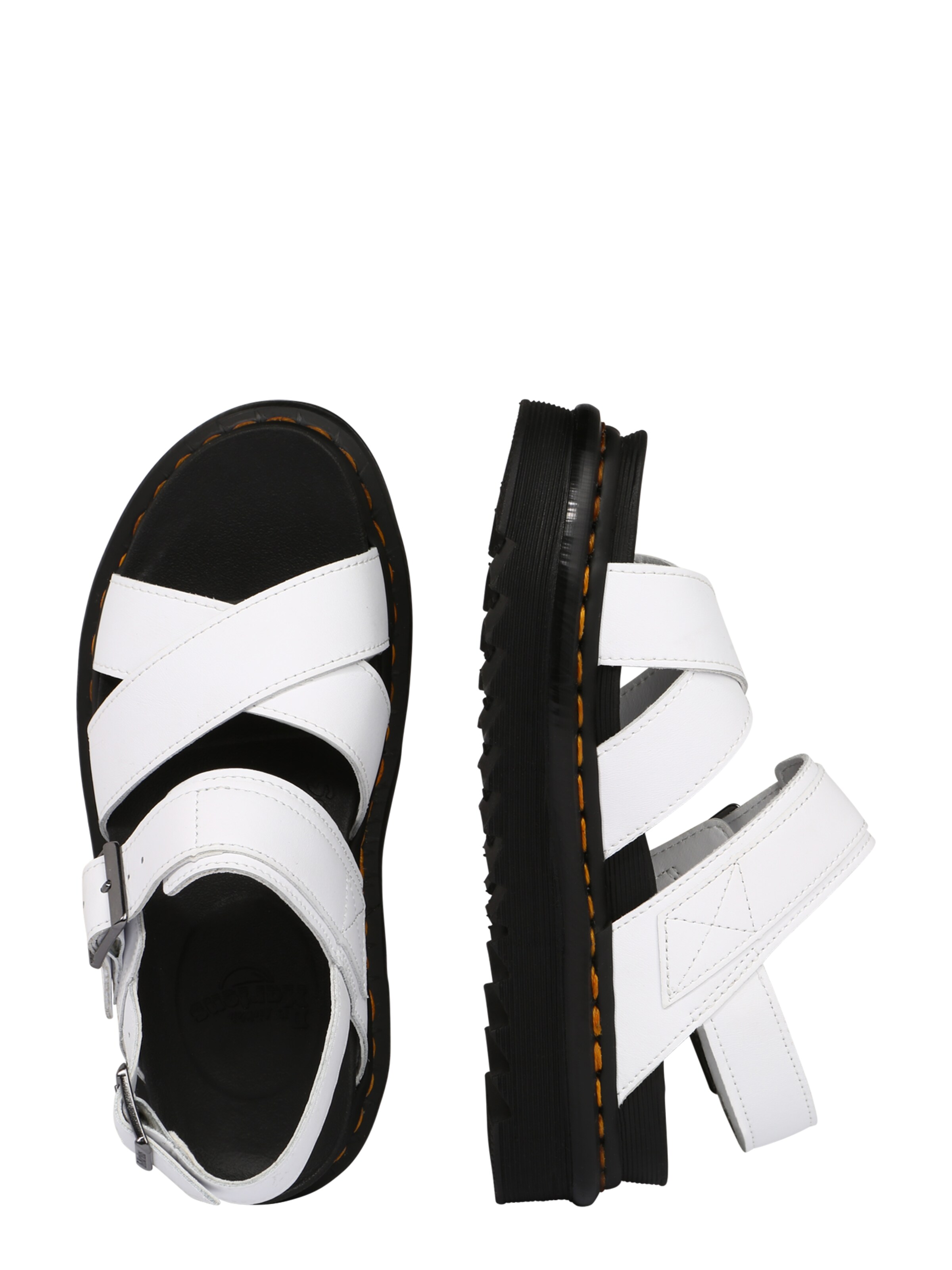 Dr. Martens Páskové sandály 'Voss II' – bílá