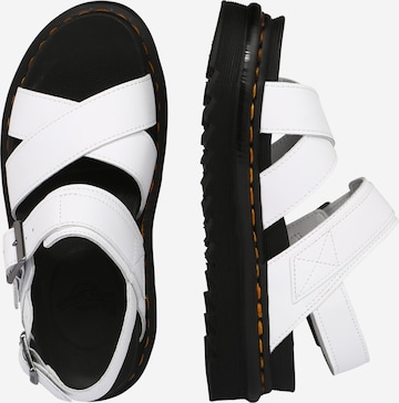 Sandalo con cinturino 'Voss II' di Dr. Martens in bianco