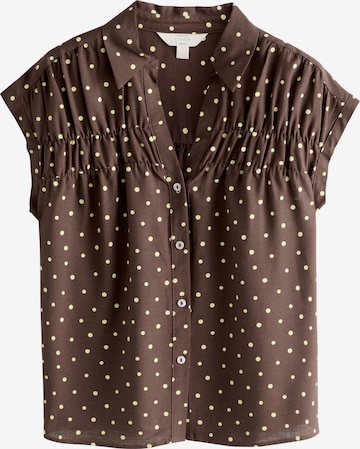Chemisier Next en marron : devant