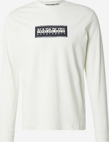 T-Shirt NAPAPIJRI en blanc : devant