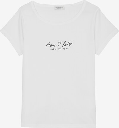 Marc O'Polo T-shirt en noir / blanc, Vue avec produit