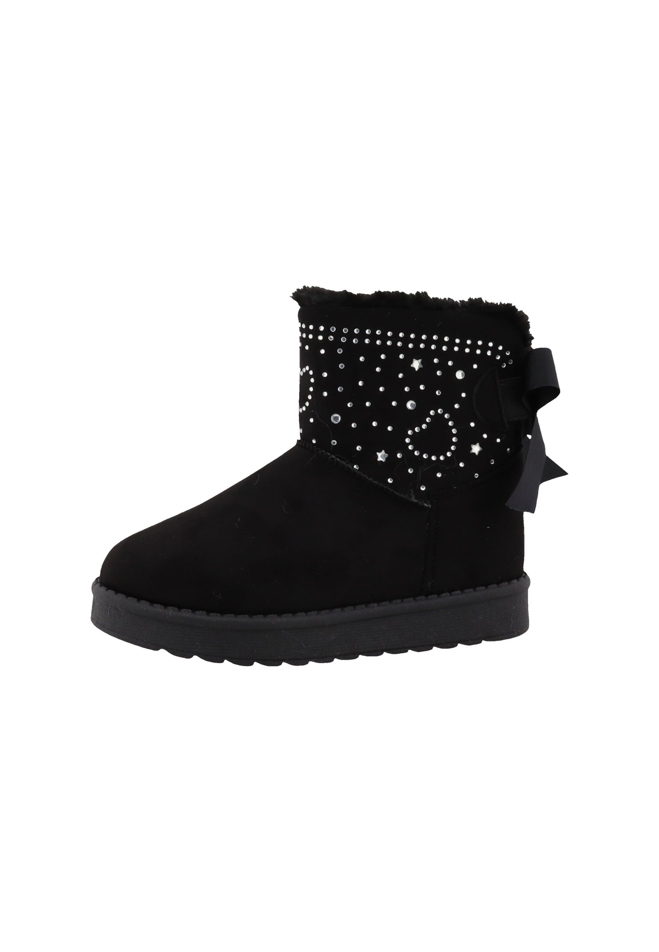 Bottes TOM TAILOR en noir : devant