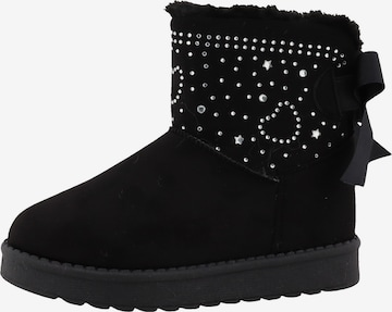 Bottes TOM TAILOR en noir : devant