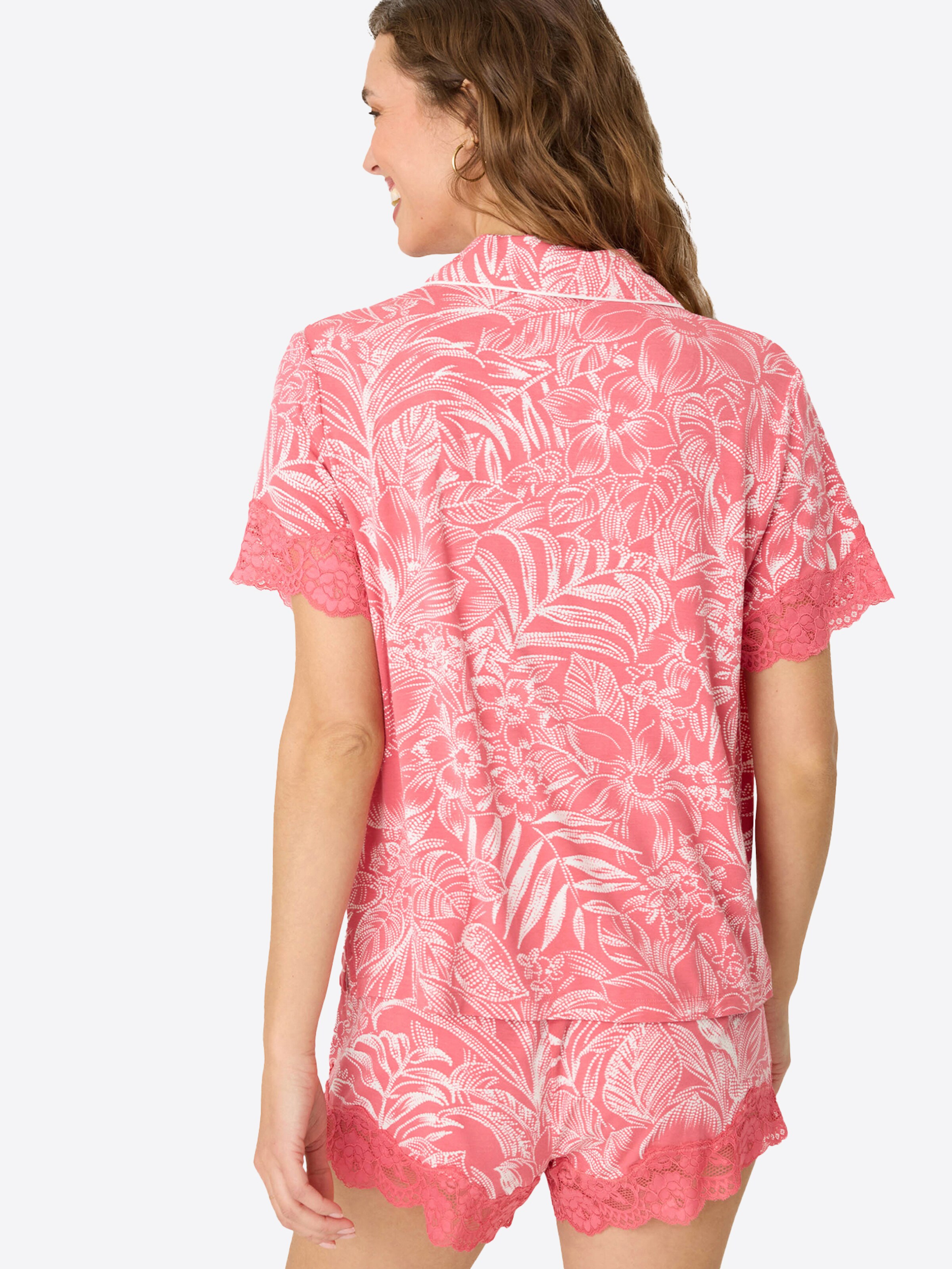 Chemise de nuit ' Lazy Days ' PJ Salvage en rose