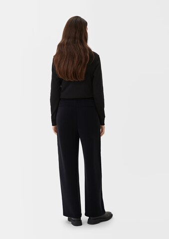 comma casual identity Wide leg Pants in Black: back