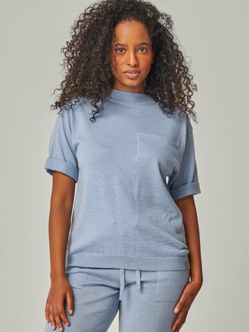 YOU LOOK PERFECT Traditional Shirt 'Elfie' in Blue: front