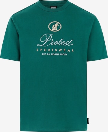 T-Shirt 'PRTBiki' PROTEST en vert : devant