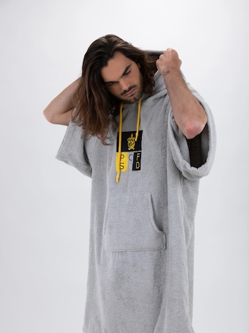 Pacifique Sud Athletic Robe 'Surf' in Grey