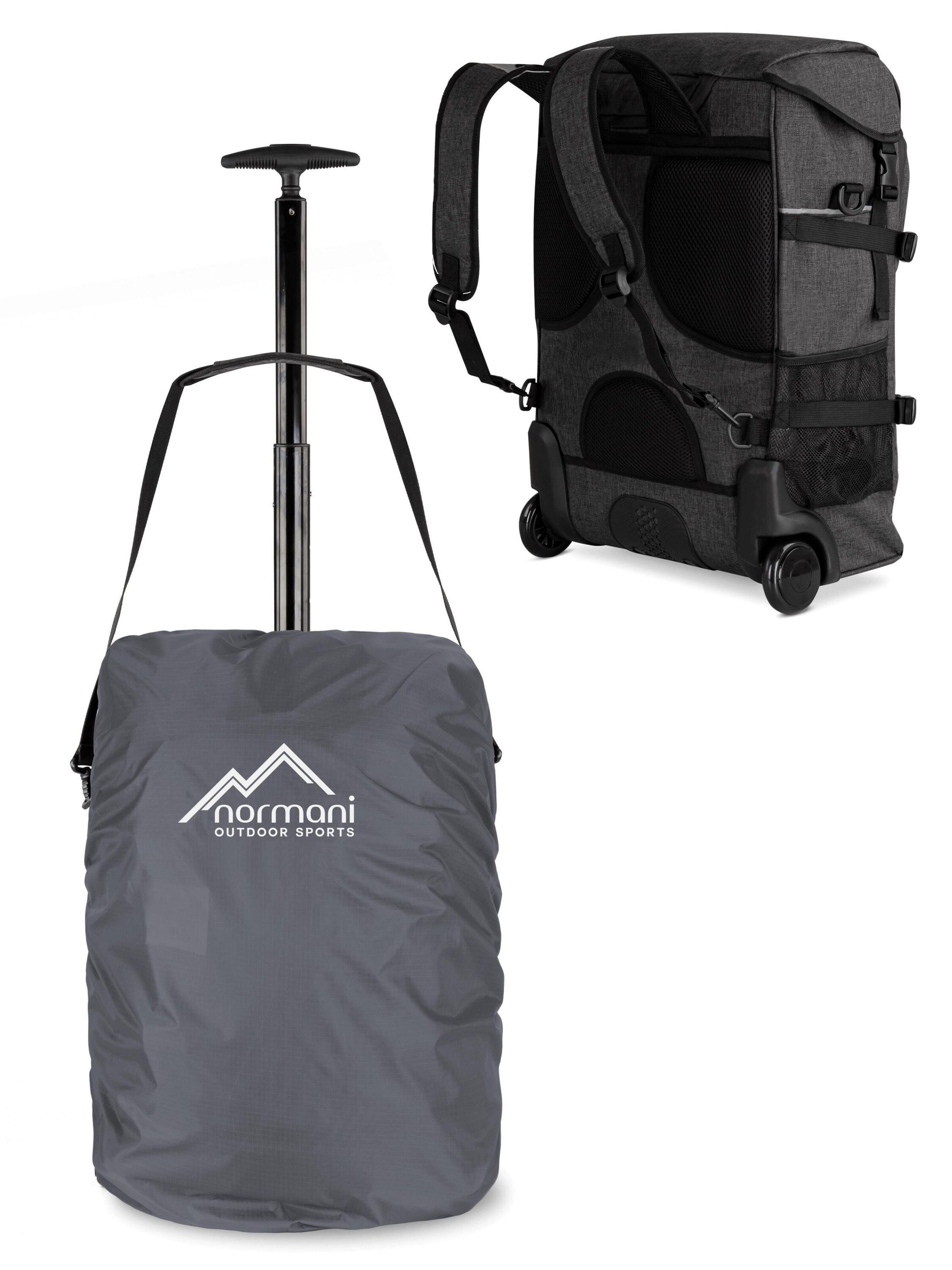 normani Trolley in Grijs: voorkant