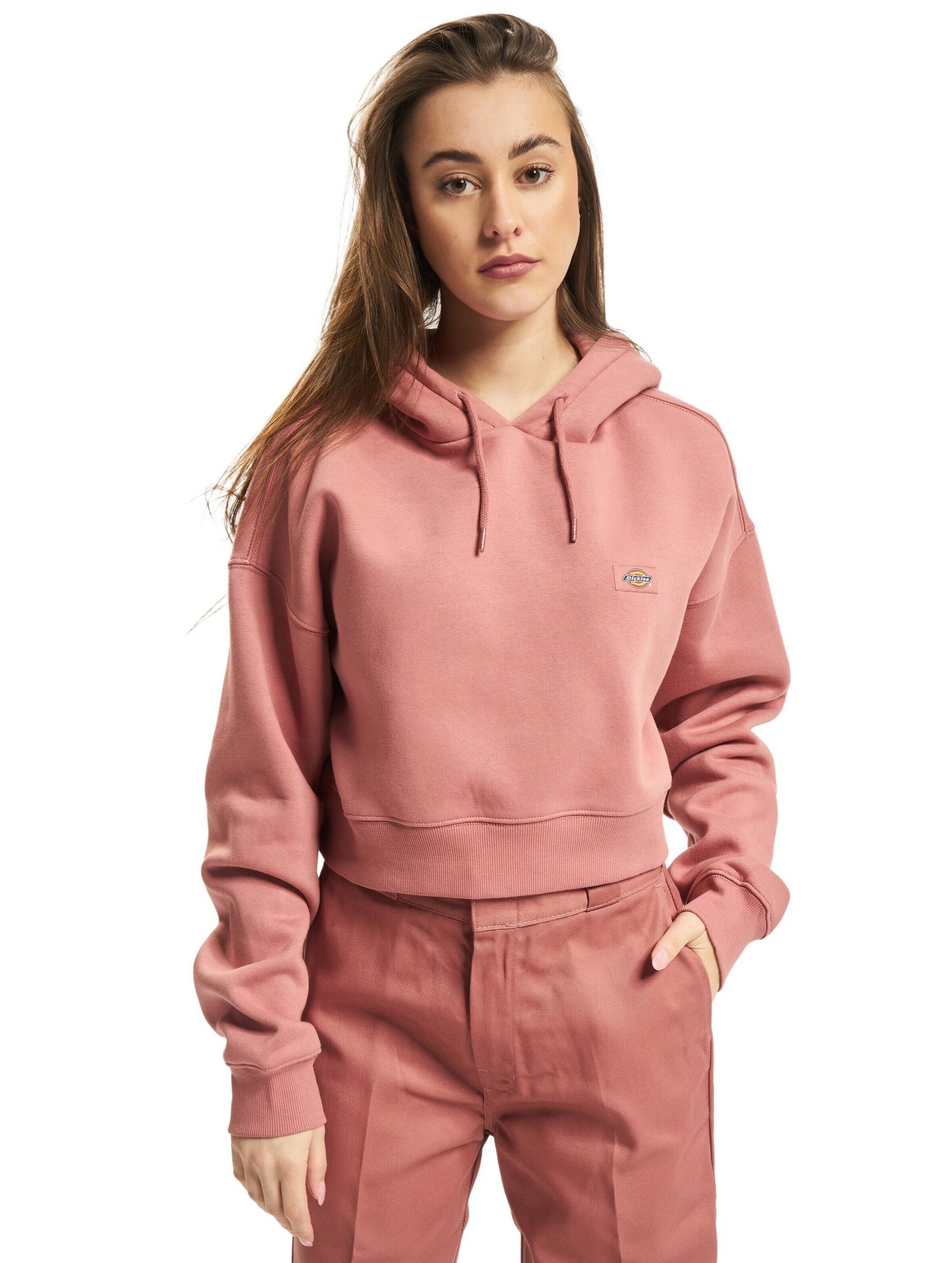 DICKIES Sweatshirt 'Oakport' in Pink: Vorderseite