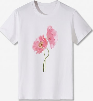 T-shirt 'Short Sleeve' LapaPlus en blanc : devant