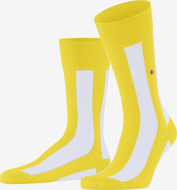 BURLINGTON Socks 'Retro Lines' in Yellow: front