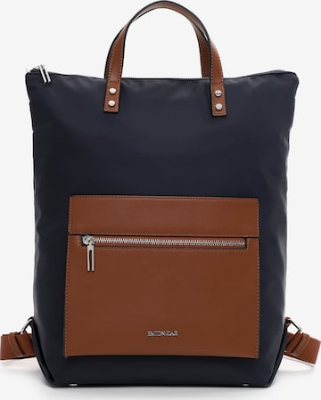Emily & Noah Backpack 'Elaura' in Blue: front
