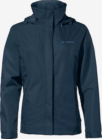 VAUDE Athletic Jacket 'Escape Light' in Blue: front