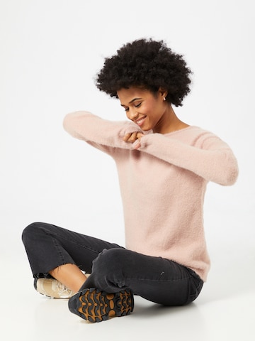 VILA Sweater in Pink