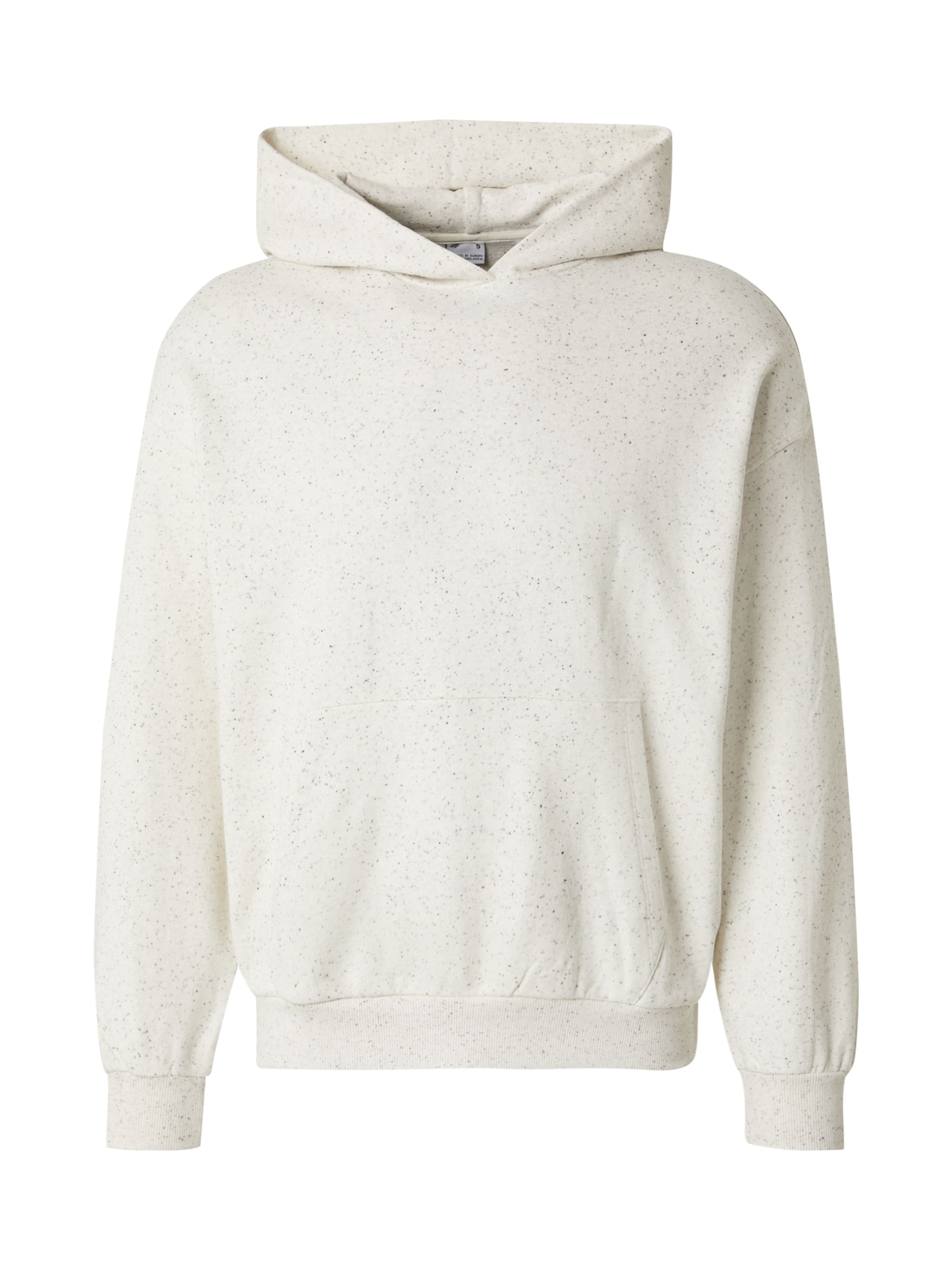 Hanorac sport de la 4F pe alb: față