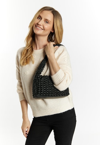 usha WHITE LABEL Handbag in Black