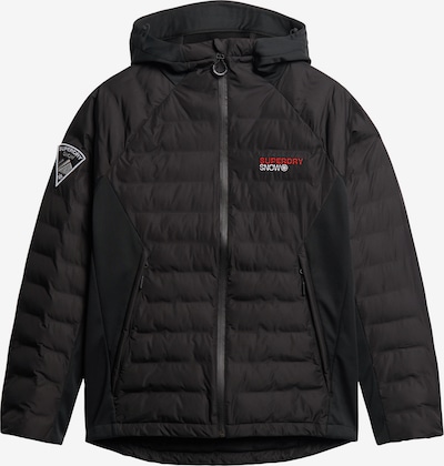 Superdry Veste de sport en noir, Vue avec produit