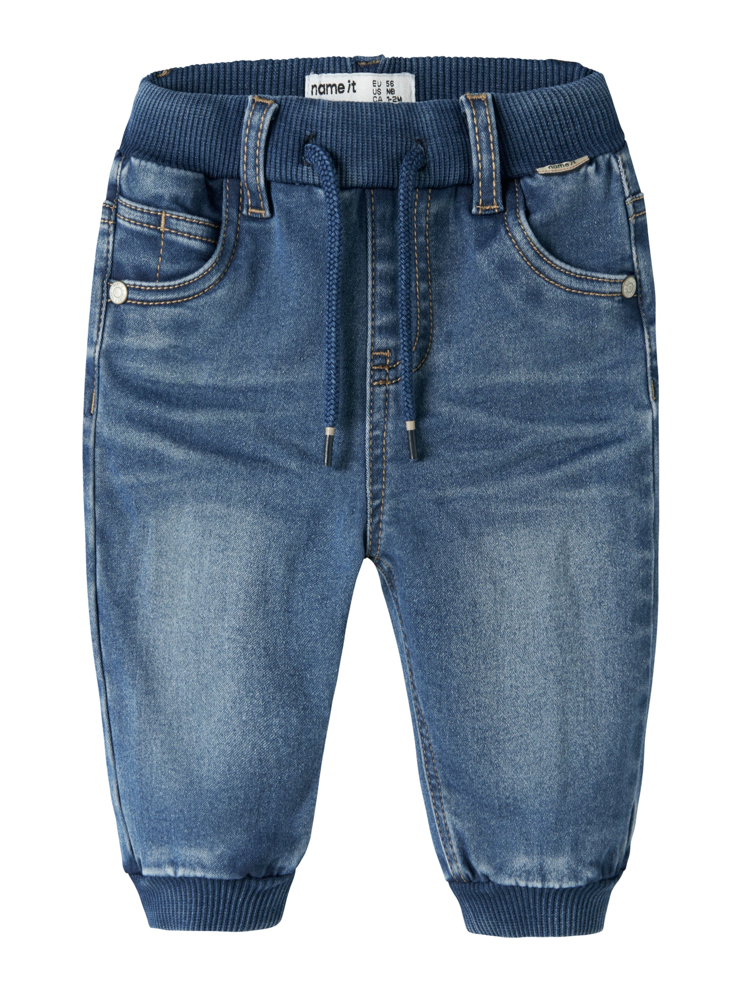 NAME IT Baggy Jeans 'NBMBEN in Blau: Vorderseite