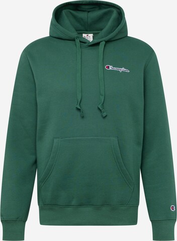 Sweat-shirt Champion Authentic Athletic Apparel en vert : devant